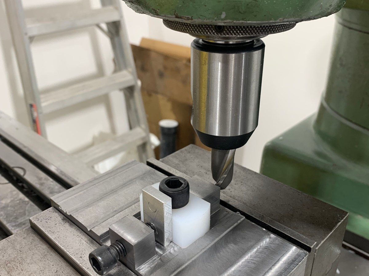 UHMW Bushing Machining on Excello&nbsp;Mill